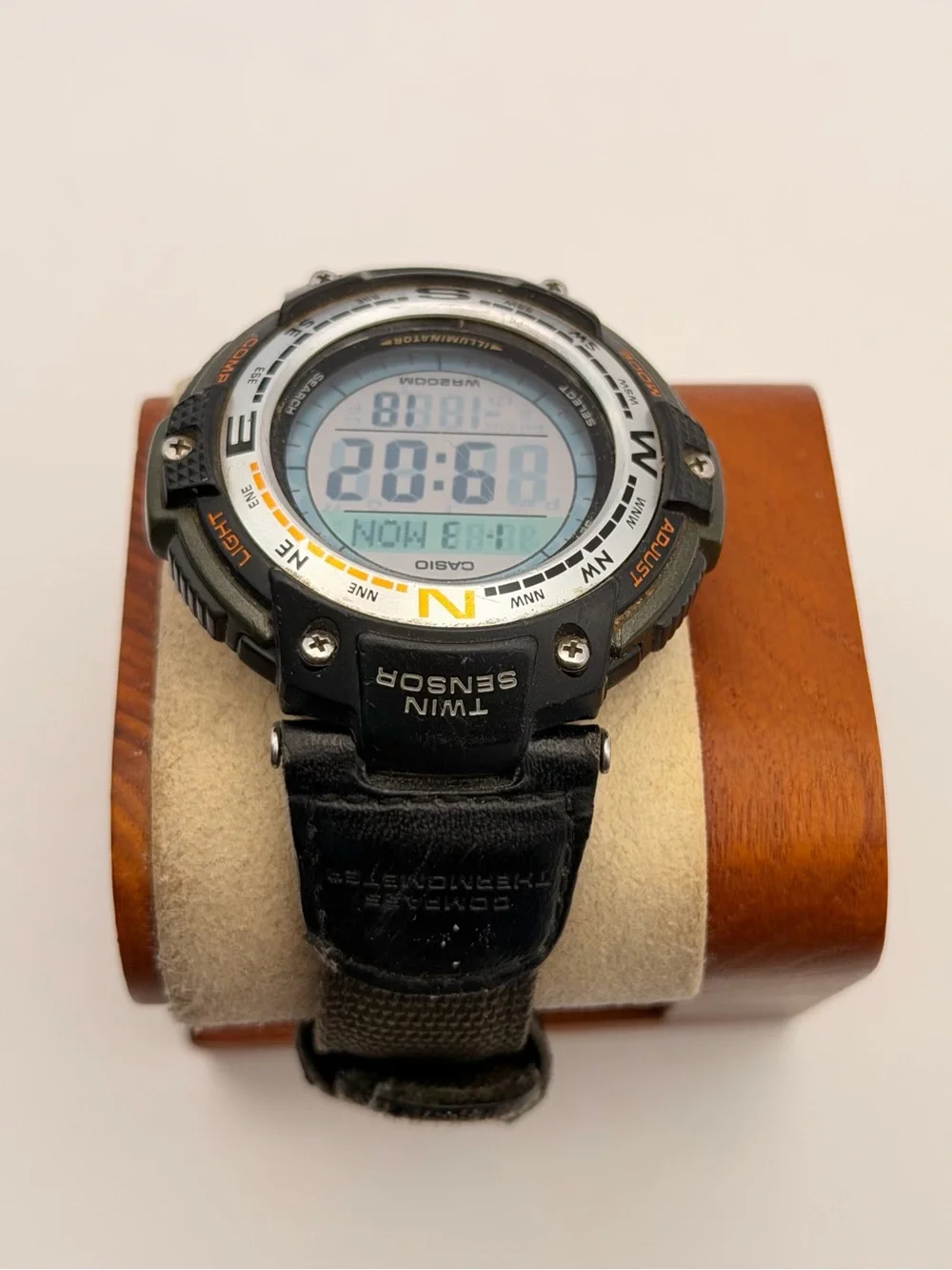 Casio SGW100B-3V Twin Sensor, New Battery, Tested, OEM Band